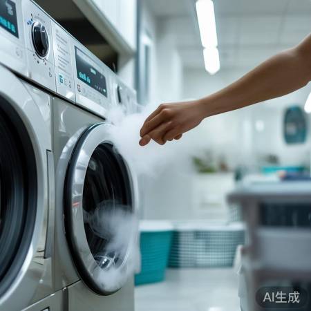 公共洗衣机蒸汽消毒