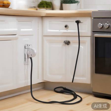 检查电源线，保障油烟机正常工作