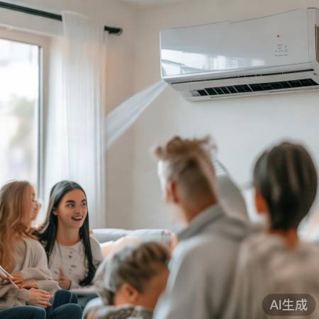 空调正常工作，勿误关