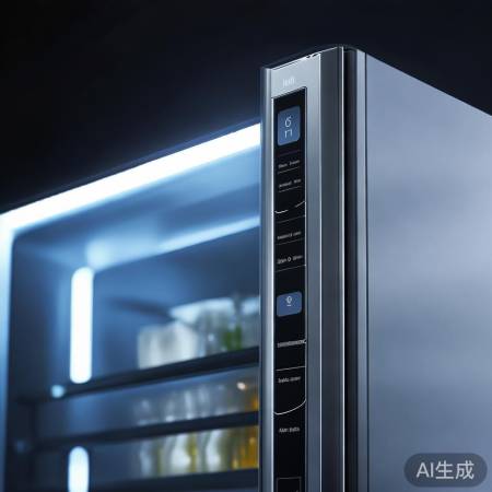 冰箱光源自动调节，操作便捷
