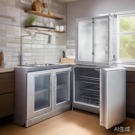 L型消毒柜，节省空间利器