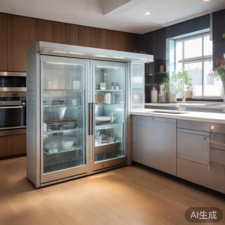 L型消毒柜，厨房空间利器