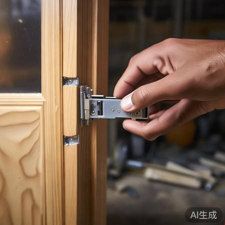 安装新合页步骤三