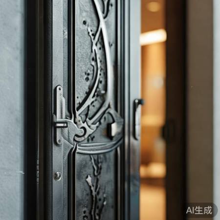 硬核防盗门,安全港湾保障