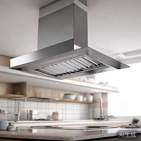 餐厅装修注重油烟机易清洁设计