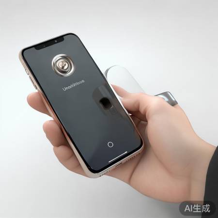 手机靠近锁，一键开锁