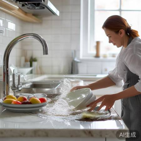 定期清洗消毒柜餐具