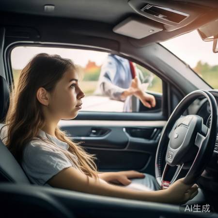 教练车内温差过大不适