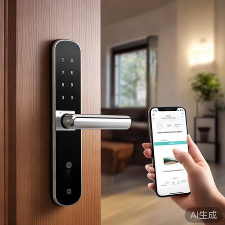 智能锁多方式解锁，安全便捷