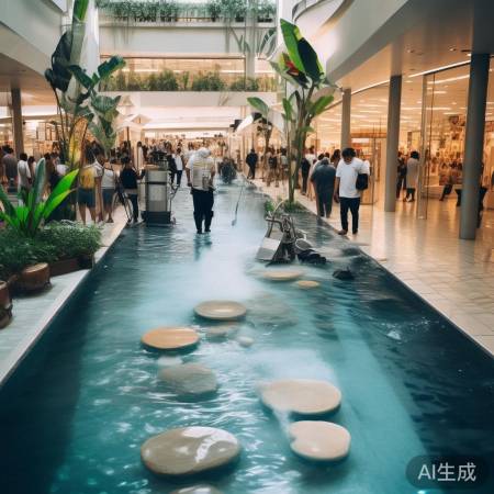 商场空调水池清洁，舒适无忧。