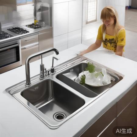 人性化水槽，洗碗更轻松