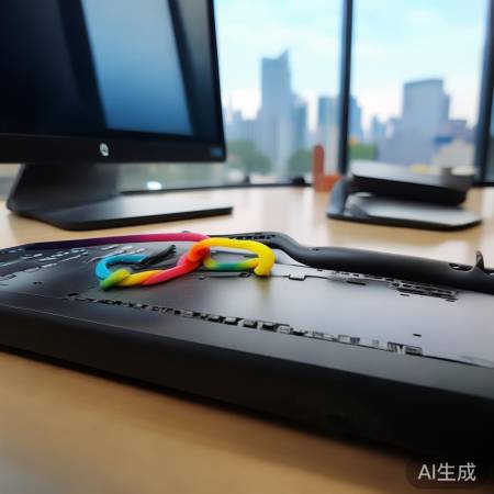 橡皮筋/胶带临时固定接口