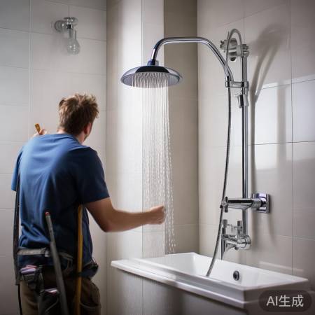 花洒位置影响洗澡体验