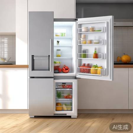 法式冰箱，空间大拿取易