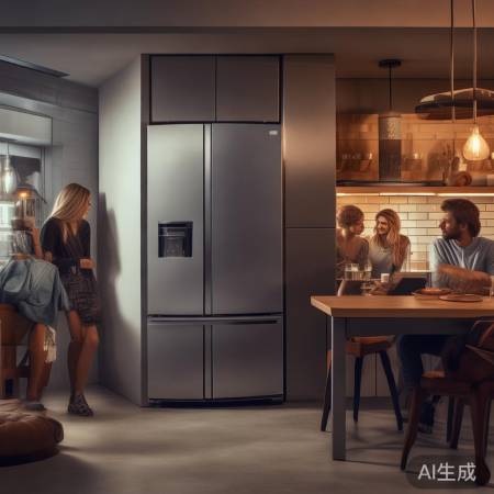 “美的法式冰箱，时尚厨房新选择