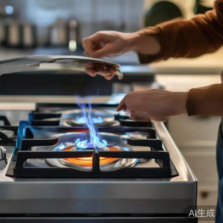燃气灶点火异常，需专业人士检查