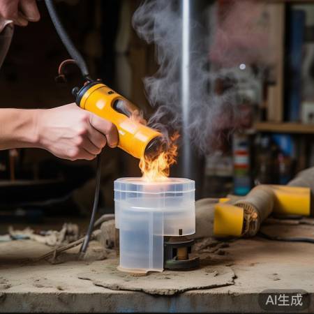 自制塑料管扩张接头