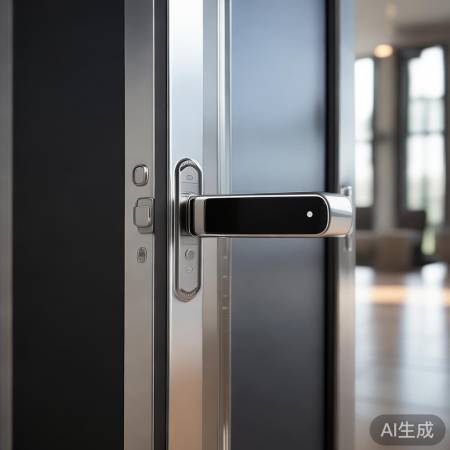 防盗门品质高，智能锁安全方便