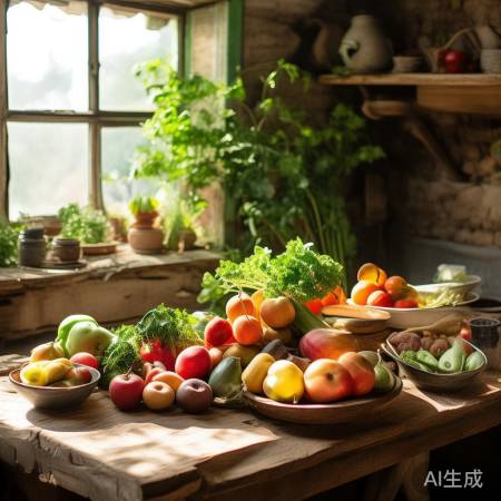 简单自然,美食保鲜