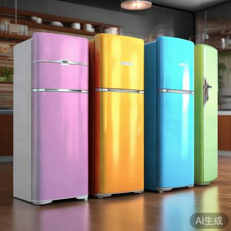 外观简约/个性/复古冰箱