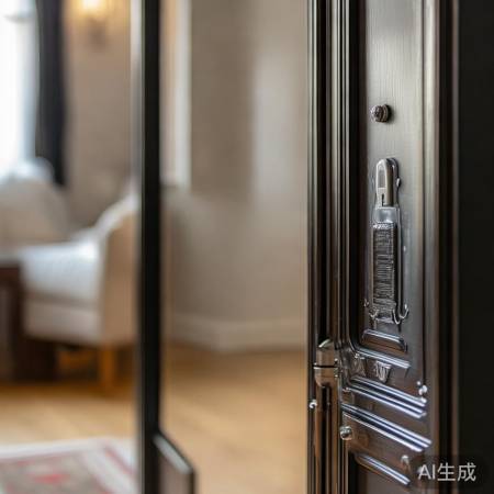 装修耐心细心，防盗门美观安全