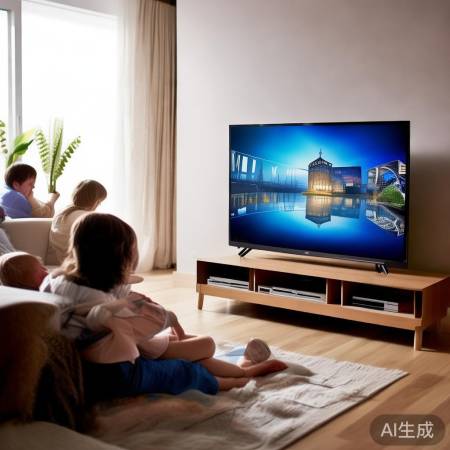 “选电视，看客厅大小”