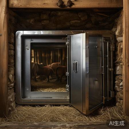 农场马厩隐蔽保险柜