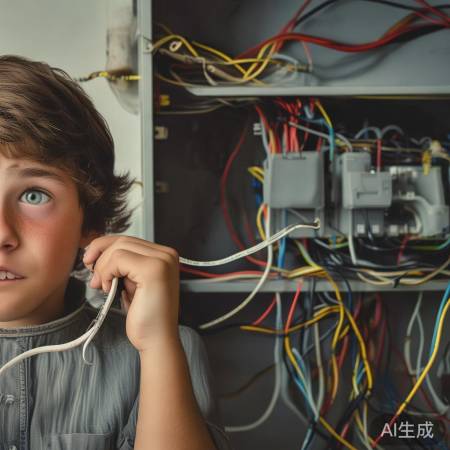 电不懂，勿动手，安全为重