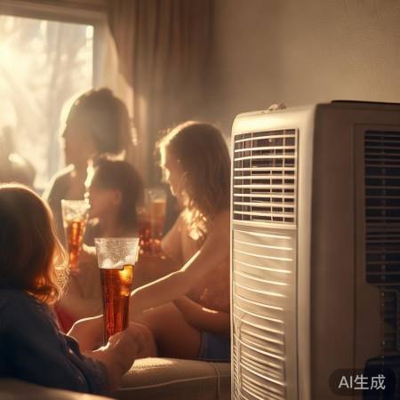 夏日空气能空调，清凉夏日伴侣