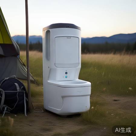 露营后,清洁收纳智能马桶