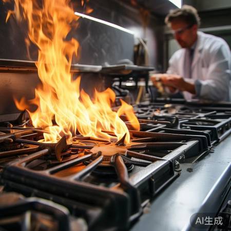 商用燃气灶关不住原因分析