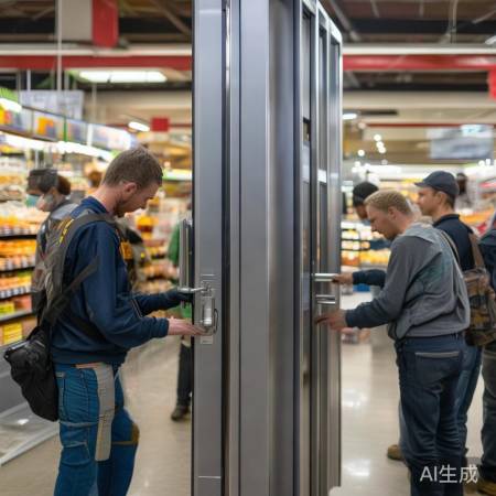 甘肃超市防盗门，安全温暖人心
