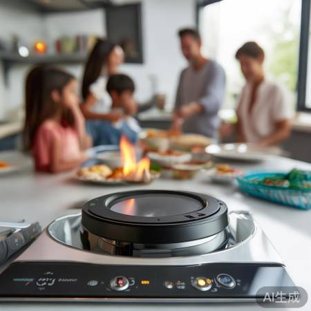 美的燃气灶单灶电池，生活更自然
