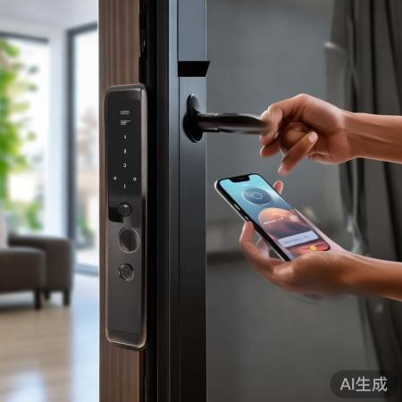 智能锁需铁门手机控