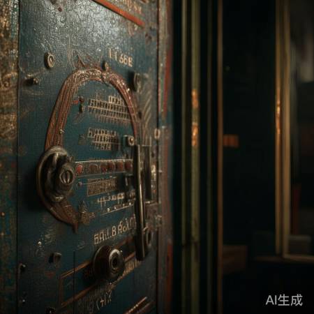 观察保险柜表面线索