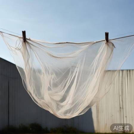 洗衣机高速脱水缩蚊帐