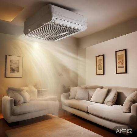 “中央空调末端:家的呼吸与温度