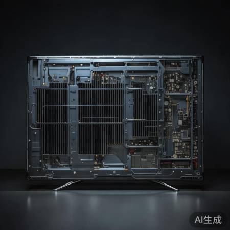 电视散热支撑板