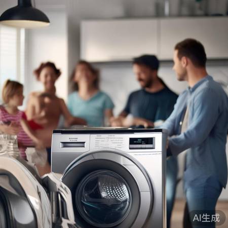 博西洗衣机,变频节能,洗涤全面