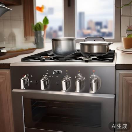 小巧燃气灶，适中火力