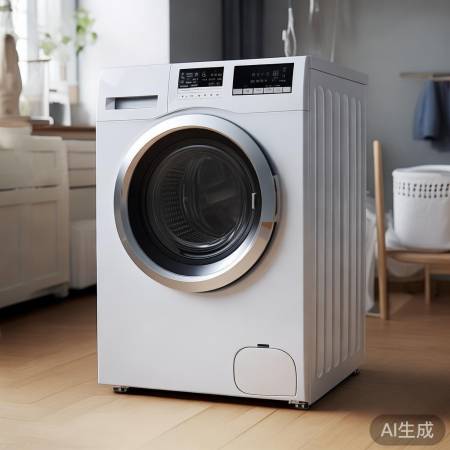 适中尺寸洗衣机，洗烘一体实用