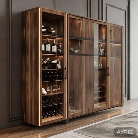 酒柜风格需匹配家居