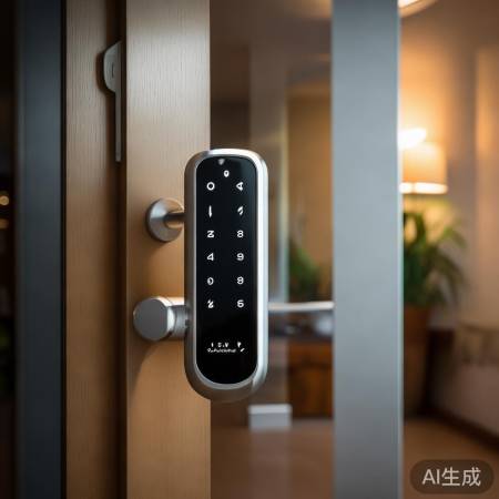 青稞智能锁24小时守护分享←德力西智能锁：带密码安全守护您的家
