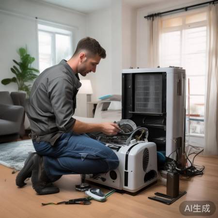 专业空气能维修，90天质保，贴